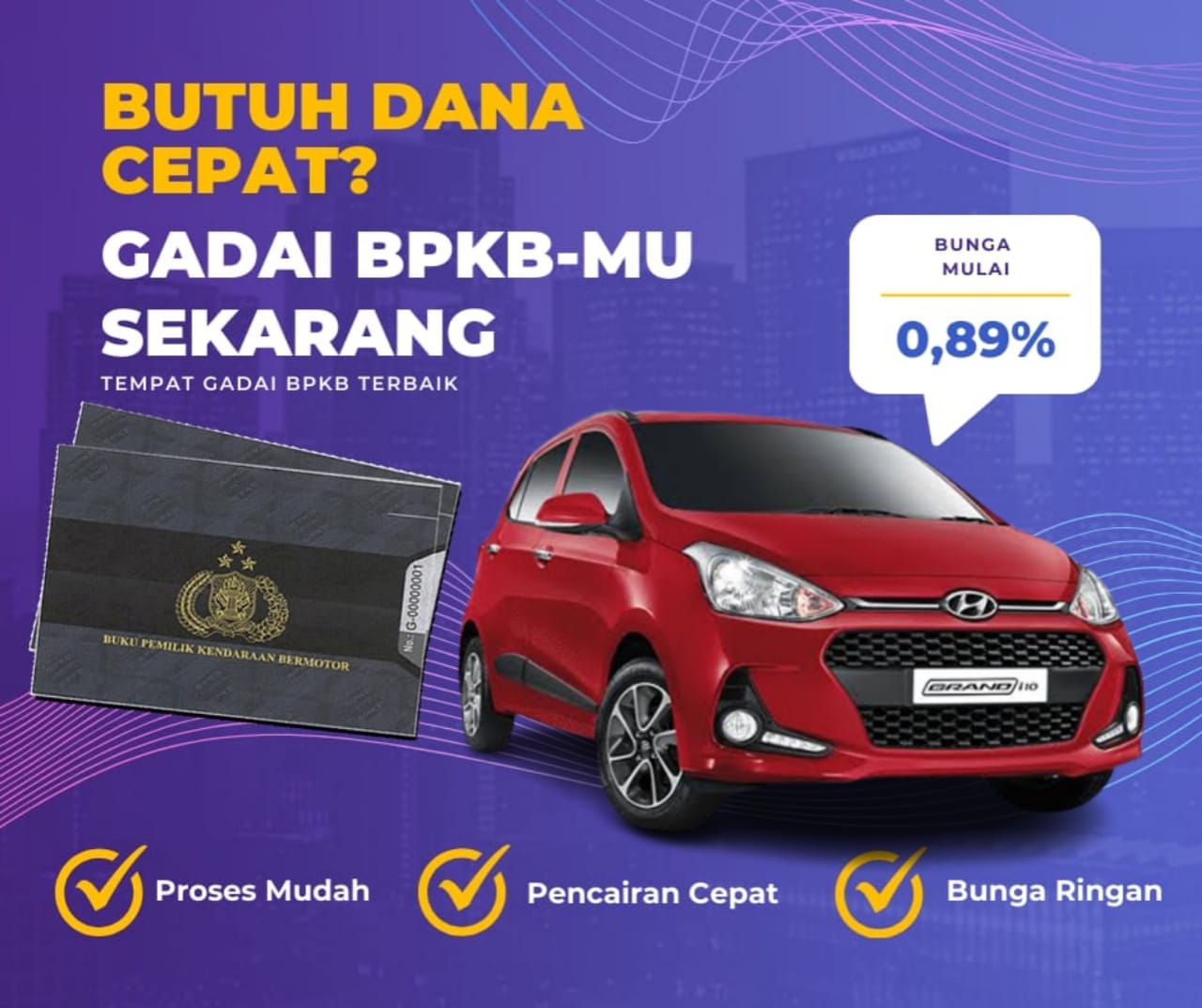 Kredit Jaminan Bpkb Mobil Hyundai I10 Dapat Dana Berapa? Seperti Ini Simulasinya